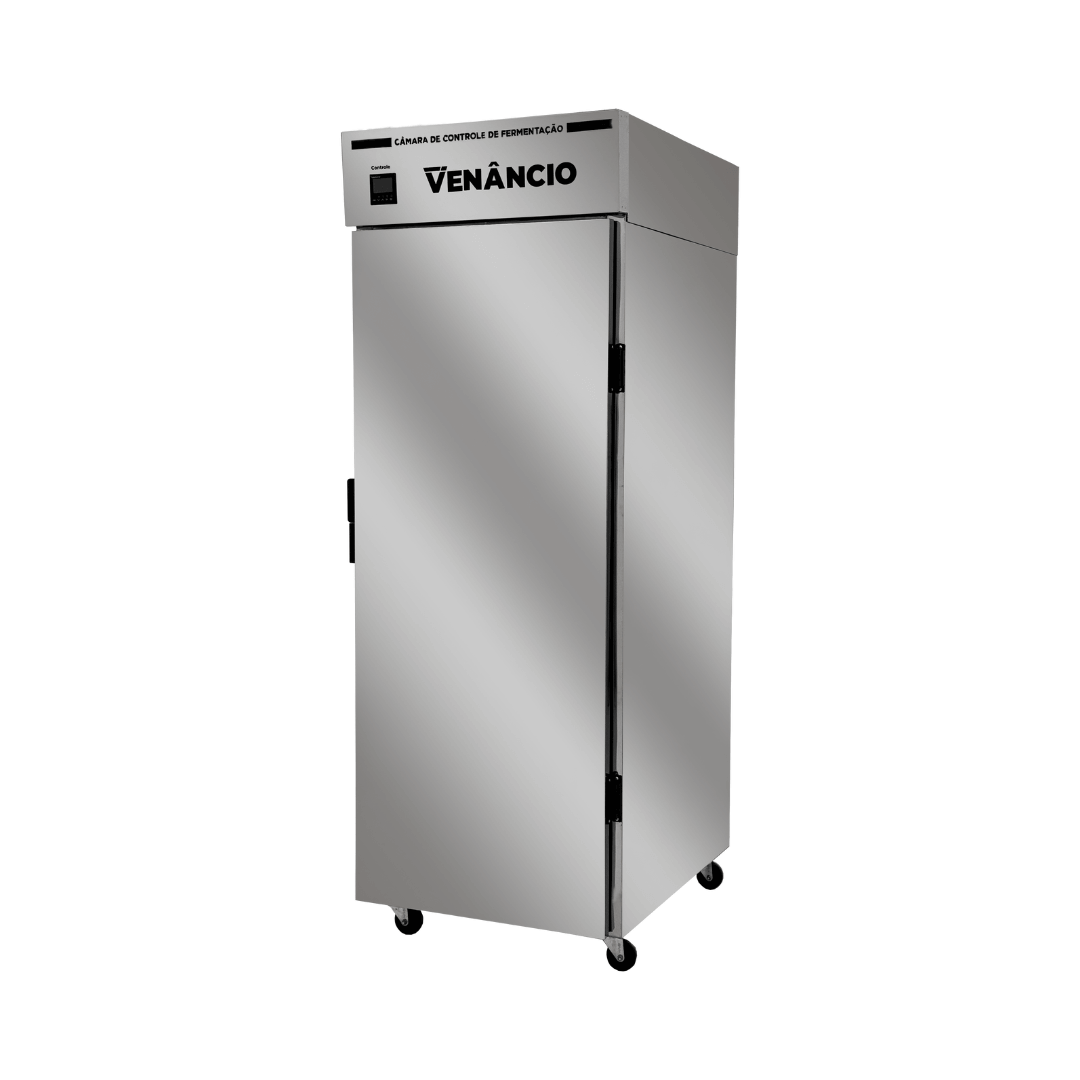 Armário de Controle de Fermentação Crescepão Inox 20 Esteiras 220v Venâncio