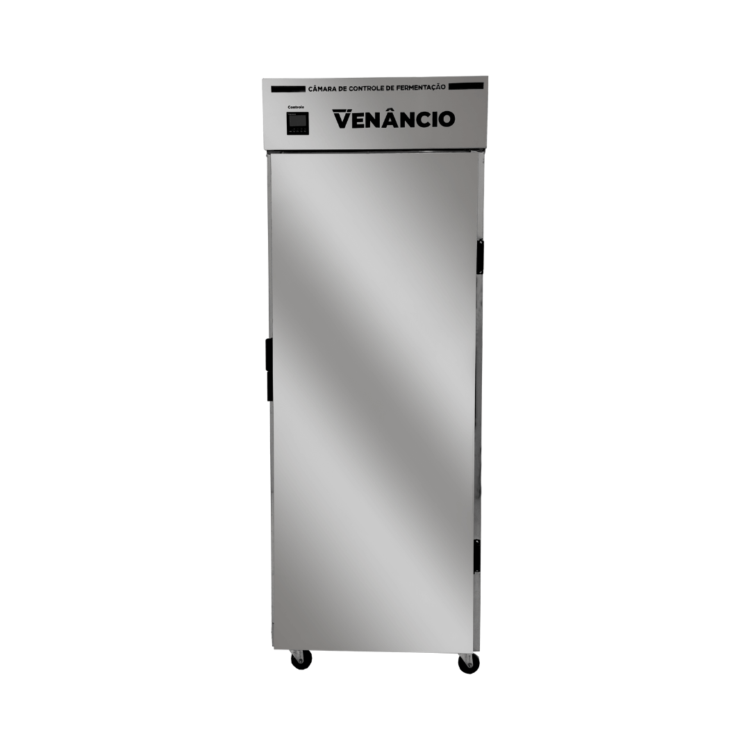 Armário de Controle de Fermentação Crescepão Inox 20 Esteiras 220v Venâncio