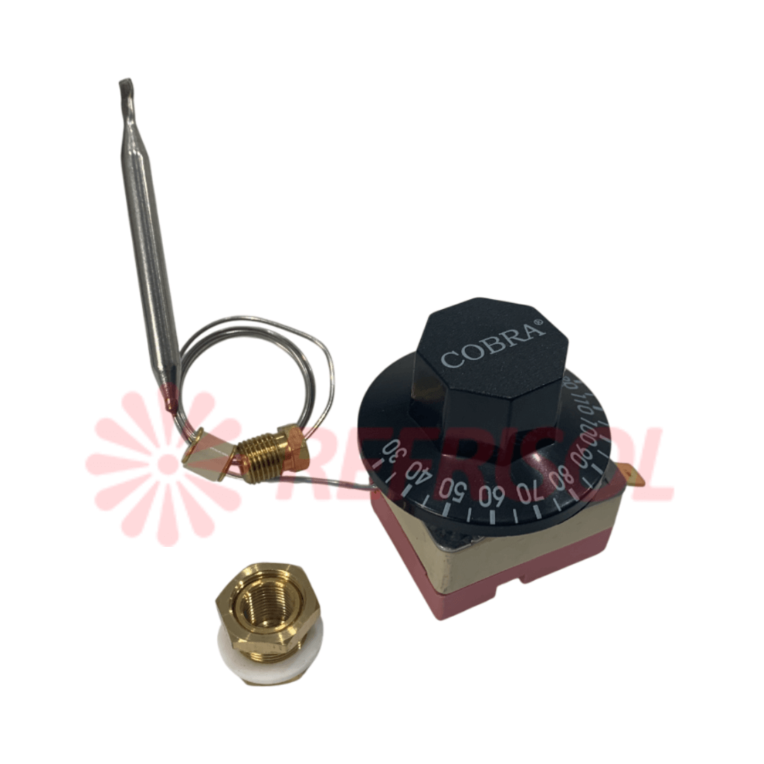 Termostato Cobra CTR SPST 16A 30/120ºC M14