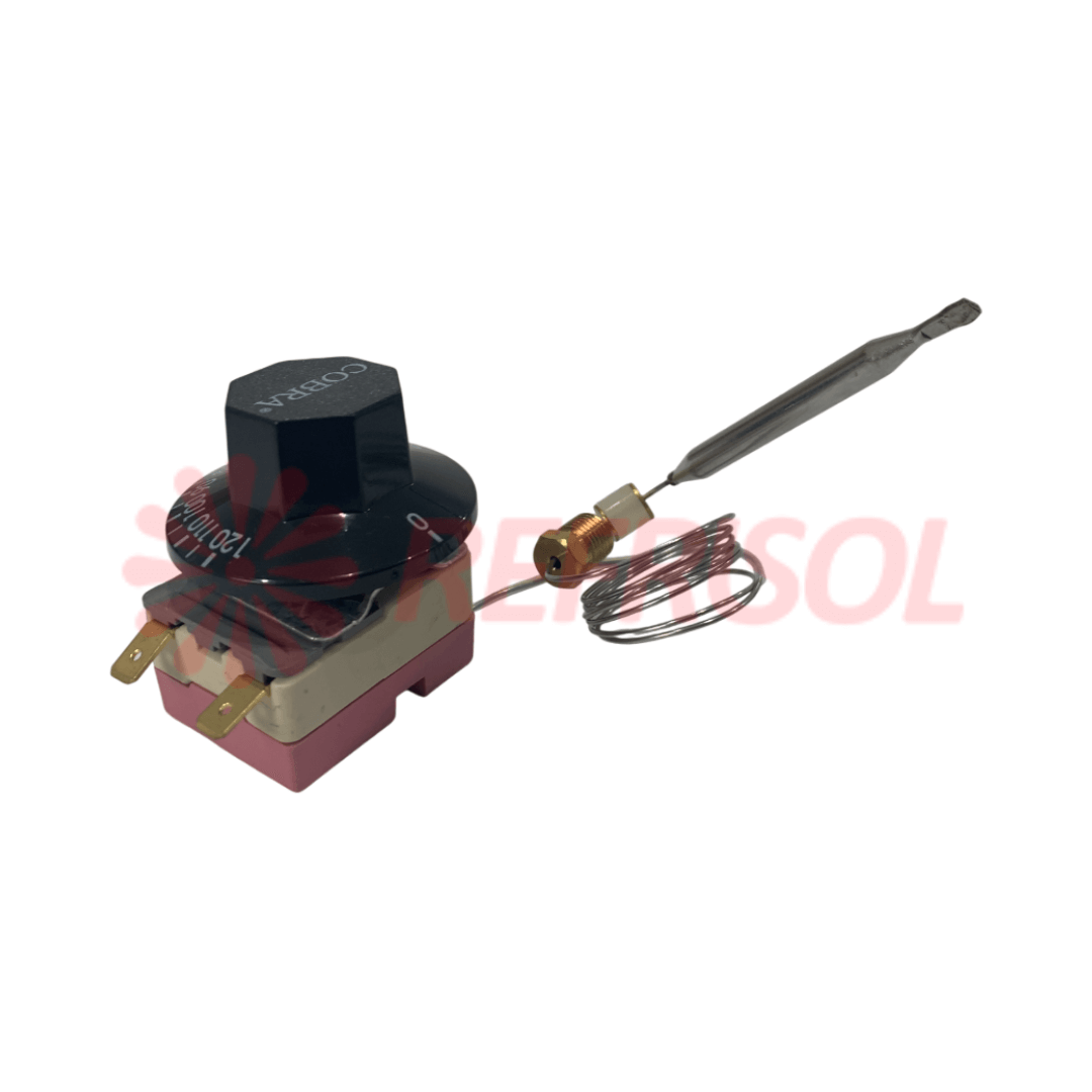 Termostato Cobra CTR SPST 16A 30/120ºC M14