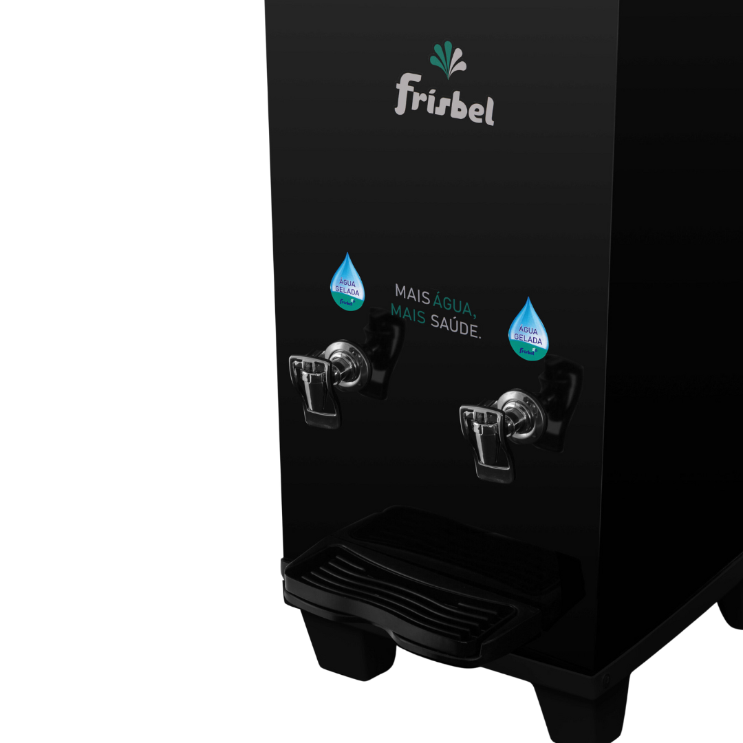 Bebedouro Industrial de Bancada 2 Geladas 25 Litros 220v Frisbel