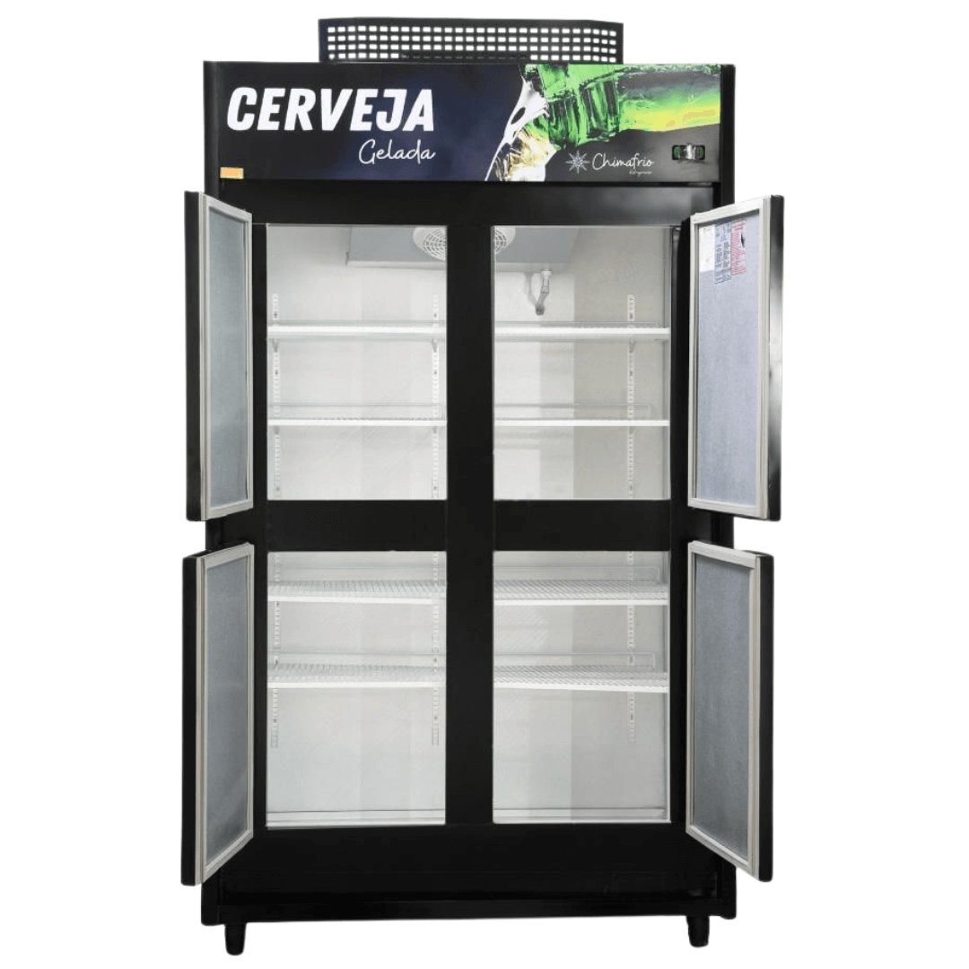 Cervejeira King 4 Portas para 22 Caixas CK4P 22 220v Chimafrio