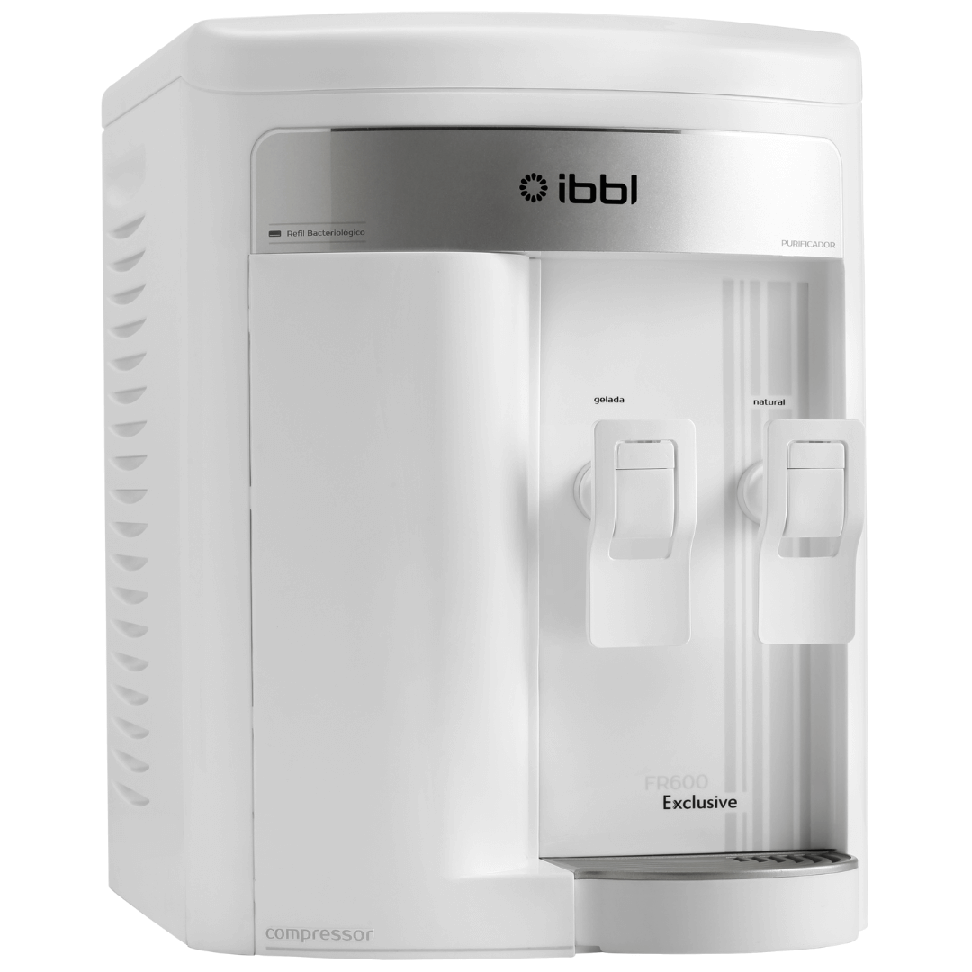 Purificador Compressor Exclusive Branco Tipo Doméstico FR-600 220v IBBL