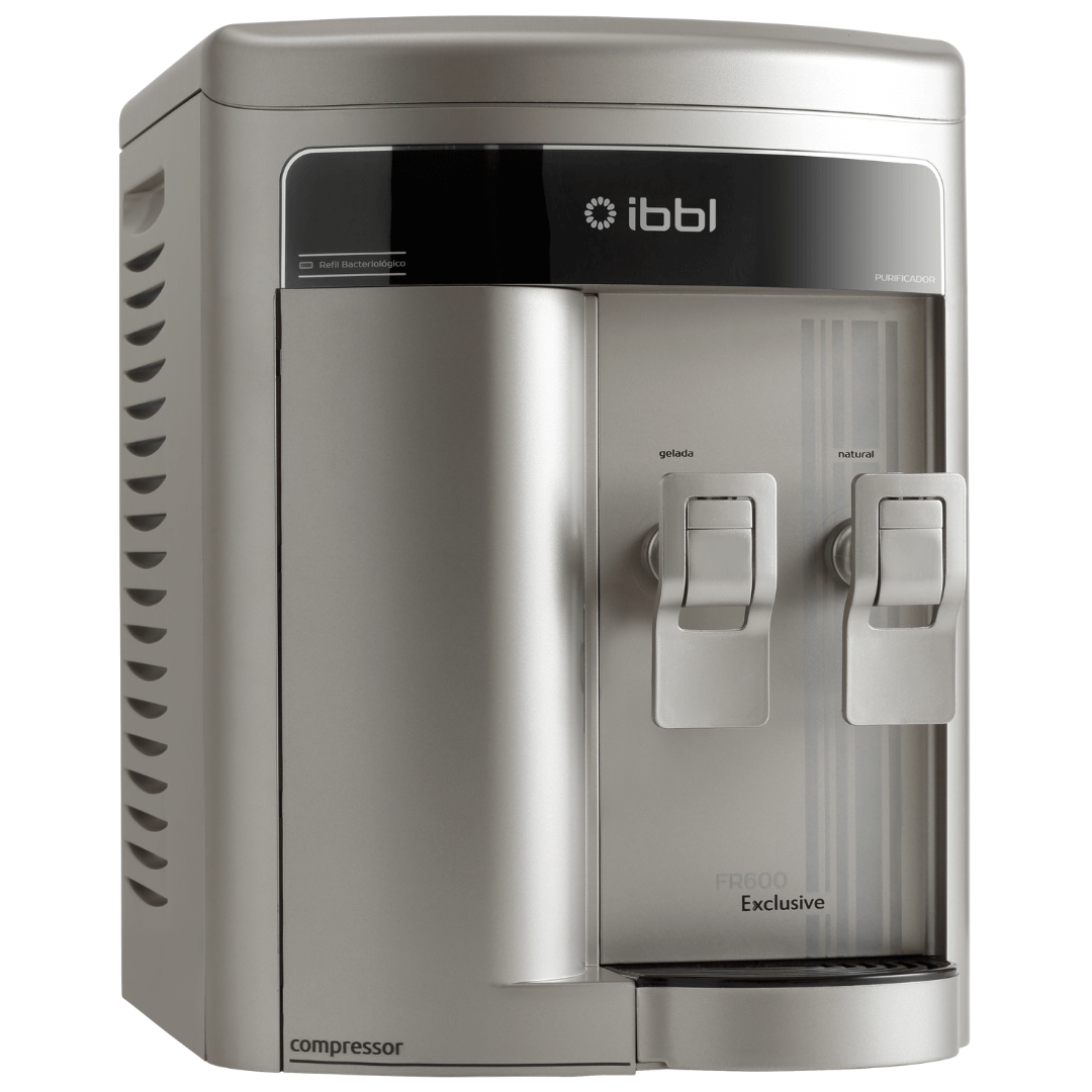 Purificador Compressor Exclusive Prata Tipo Doméstico FR-600 220v IBBL