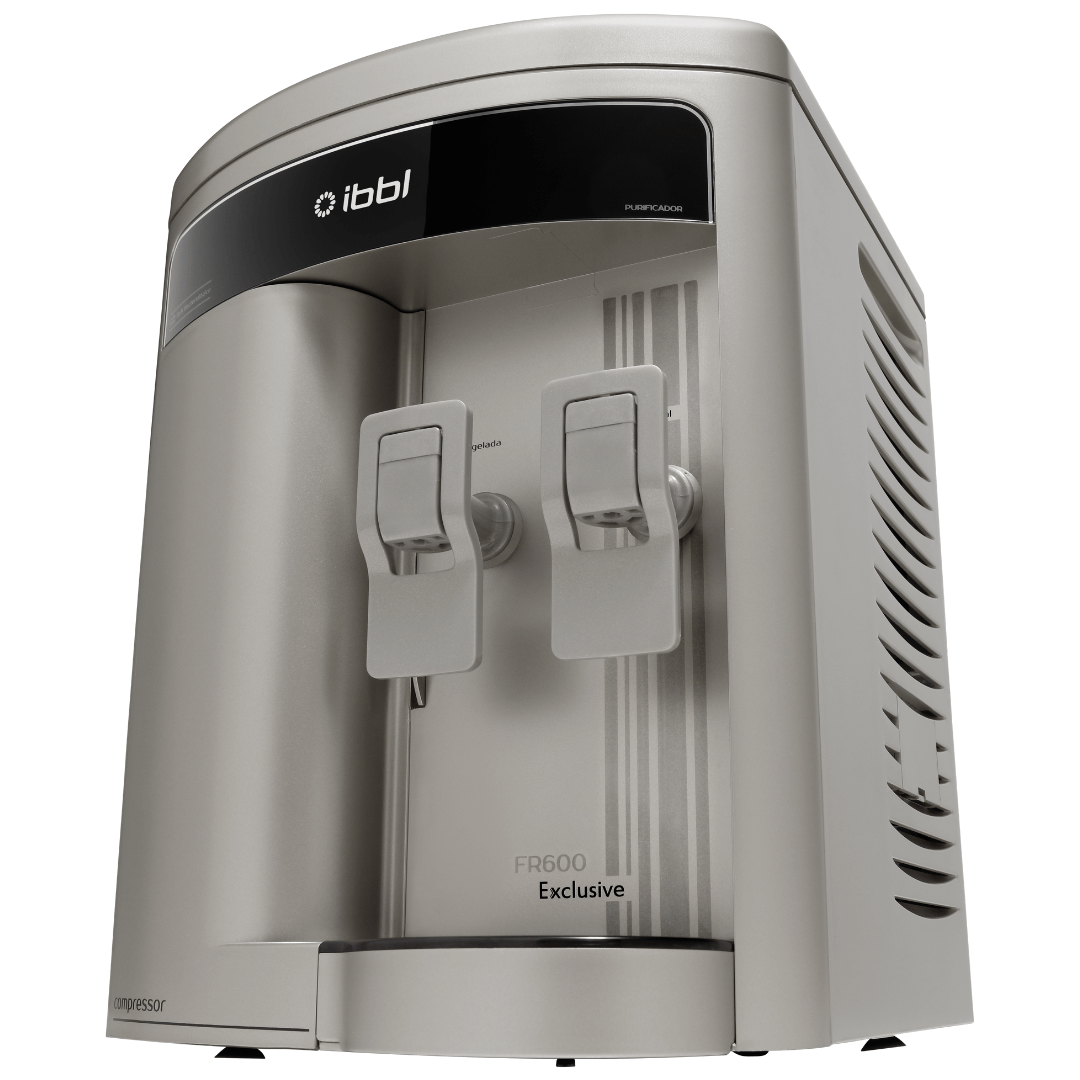 Purificador Compressor Exclusive Prata Tipo Doméstico FR-600 220v IBBL