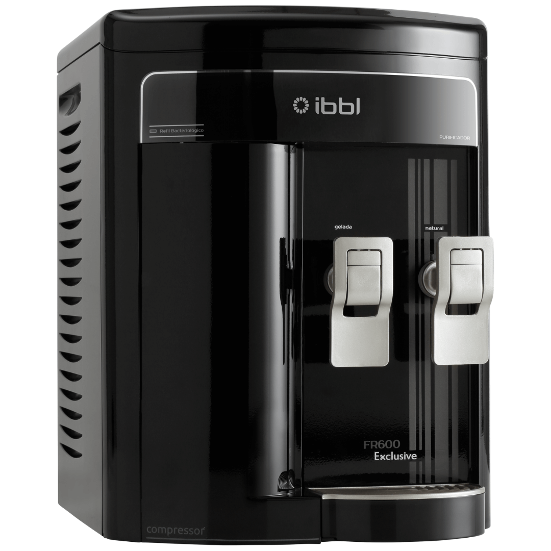 Purificador Compressor Exclusive Preto Tipo Doméstico FR-600 220v IBBL