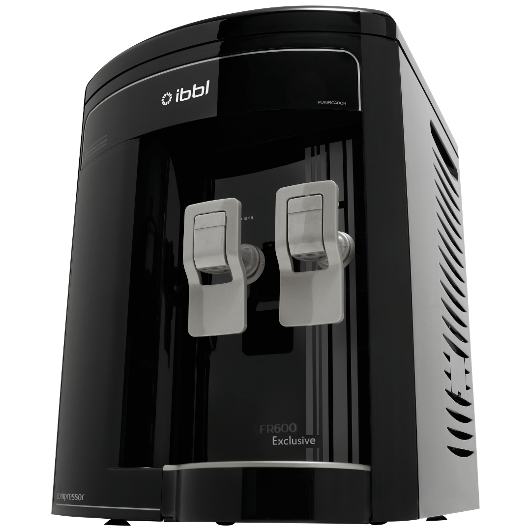 Purificador Compressor Exclusive Preto Tipo Doméstico FR-600 220v IBBL