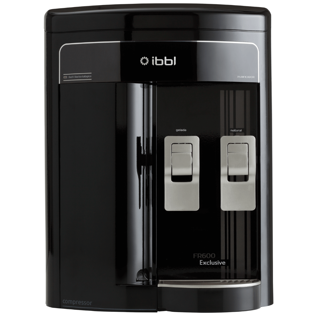 Purificador Compressor Exclusive Preto Tipo Doméstico FR-600 220v IBBL
