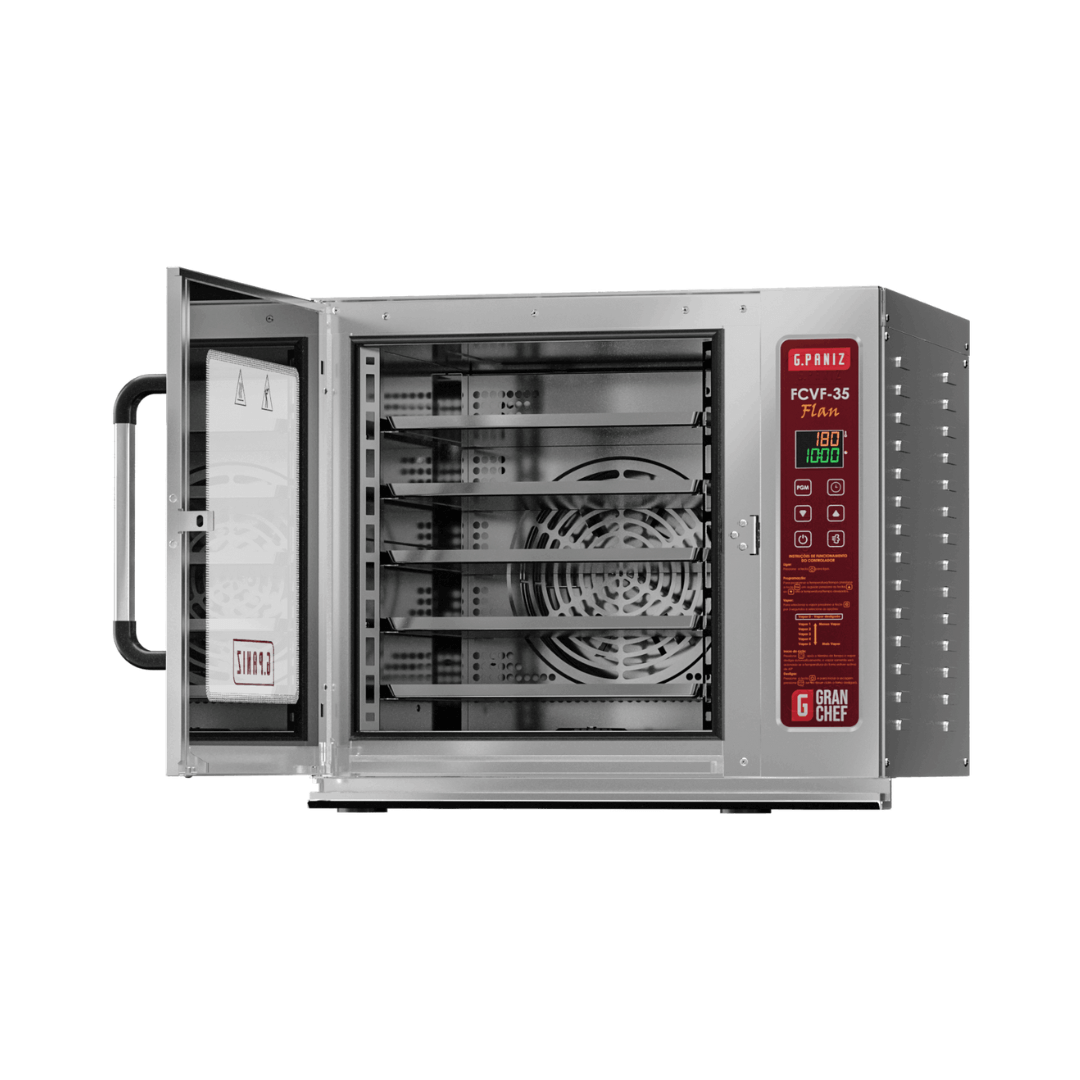Forno Turbo de Convecção Com Vapor para Pudim GranChef - Flan FCVF 35 220v G Paniz