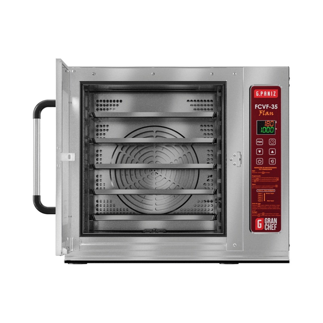 Forno Turbo de Convecção Com Vapor para Pudim GranChef - Flan FCVF 35 220v G Paniz