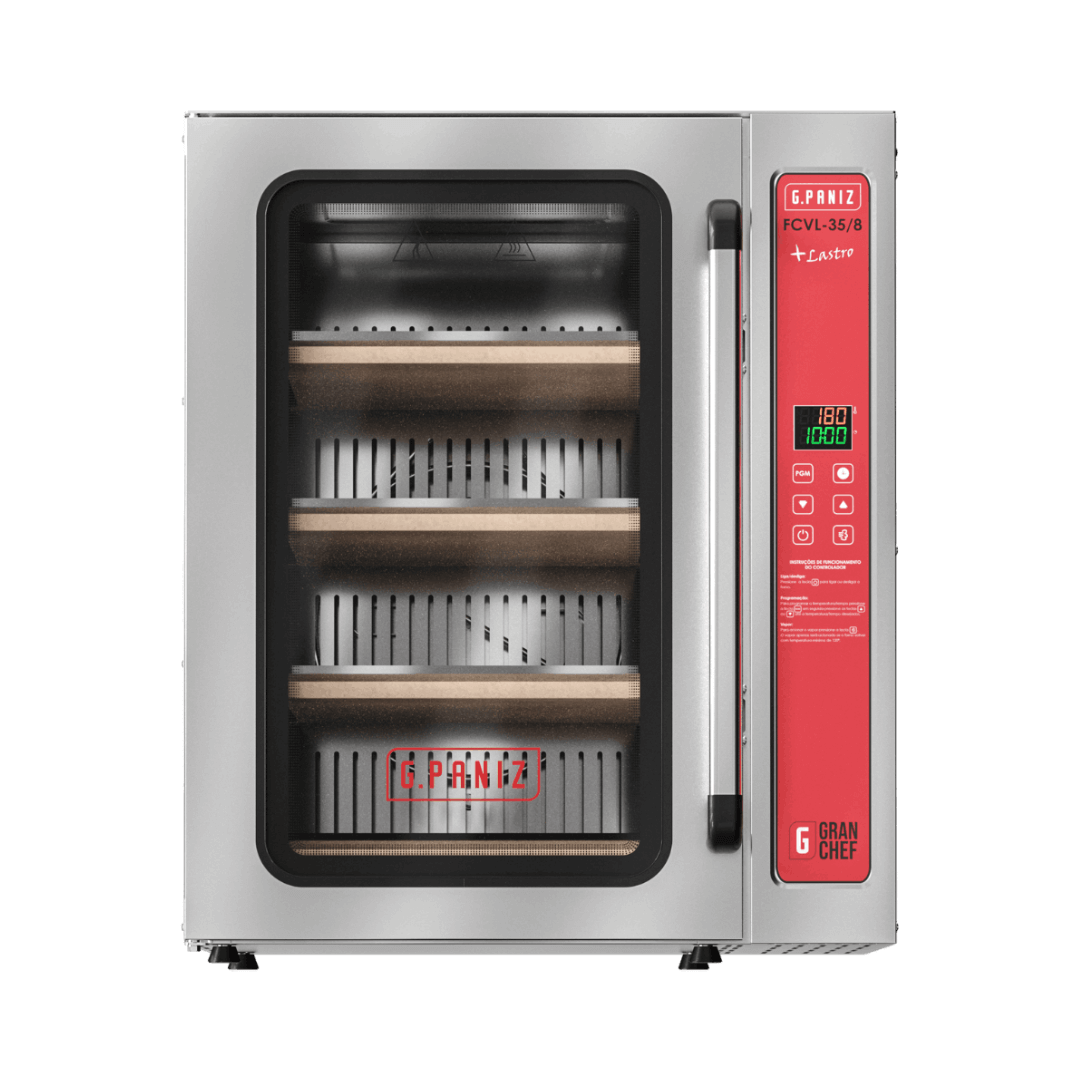 Forno Turbo de Convecção Com Vapor GranChef Lastro FCVL 35/8 220v G Paniz