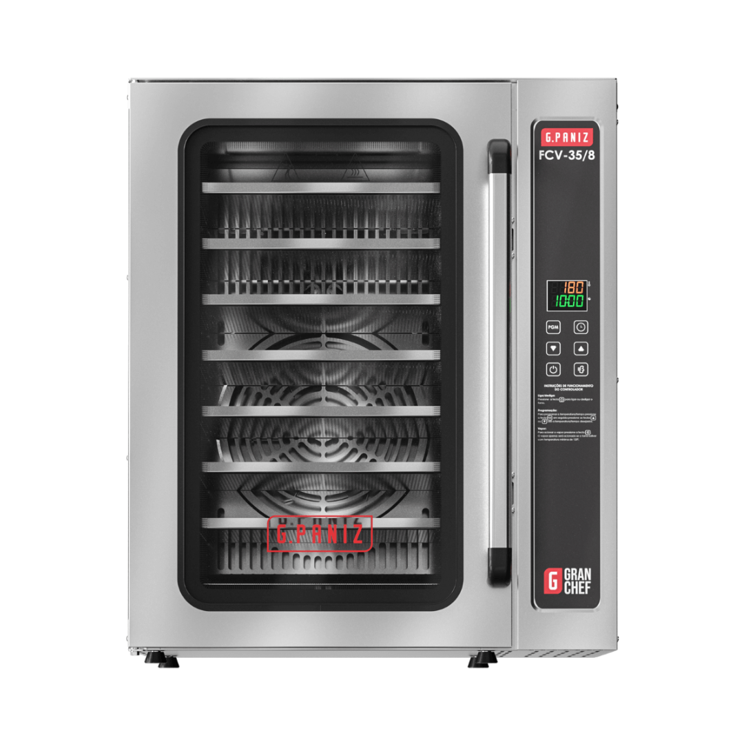 Forno Turbo de Convecção Com Vapor GranChef FCV 35/8 220v G Paniz