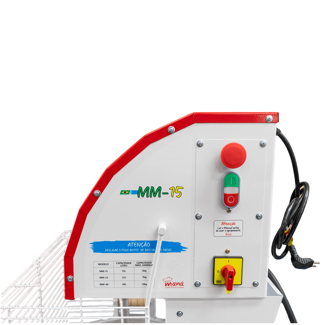 Misturador Industrial Misturela Basculante 15 Litros MM 15 Bivolt Maná