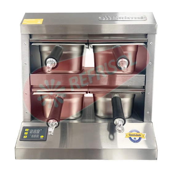 Conservador De Proteínas 4 Cubas 110v Machesosoni