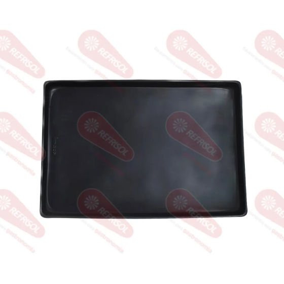 Assadeira Lisa 60 x 40 x 3,5 Alumínio Com Teflon Imeca