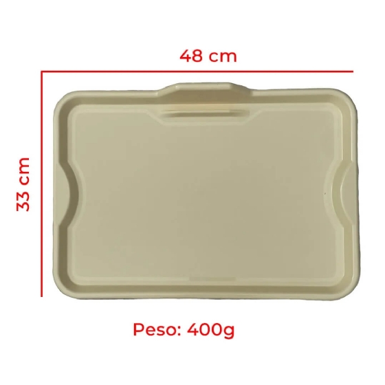 Bandeja com Suporte para Celular U400G Bege Useyou