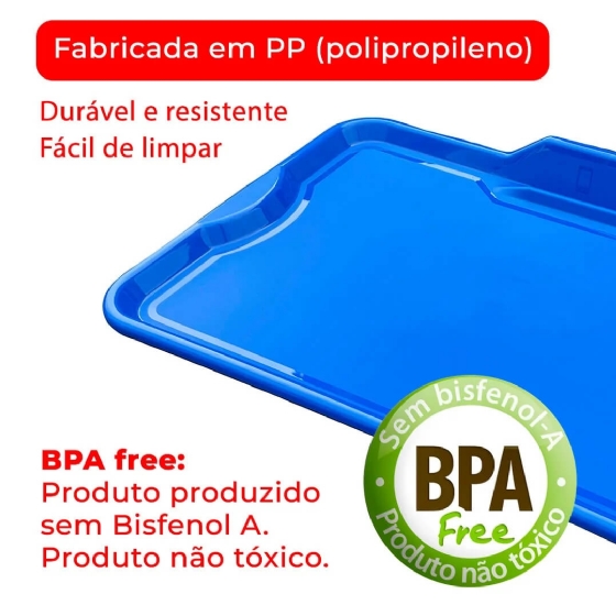 Bandeja com Suporte para Celular U400G Azul Useyou