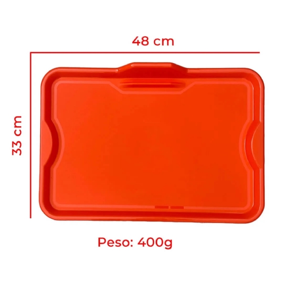Bandeja com Suporte para Celular U400G Laranja Useyou