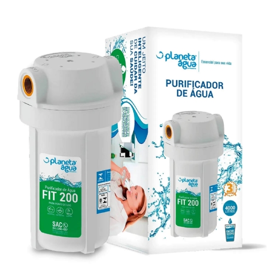 Filtro Purificador de Água FIT 200 Planeta Água