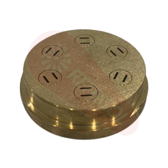 Trefila Molde de Extrusão em Bronze 75mm para Tagliatelle 6 mm Sirman