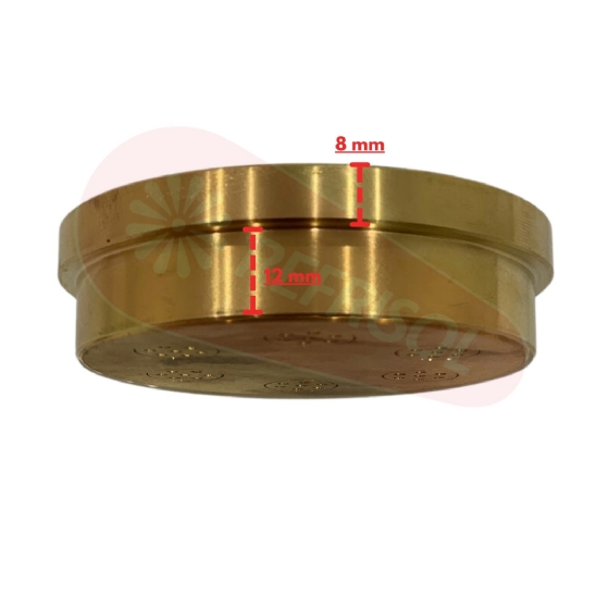 Trefila Molde de Extrusão em Bronze 75mm para Taglioni 3,5 mm Sirman
