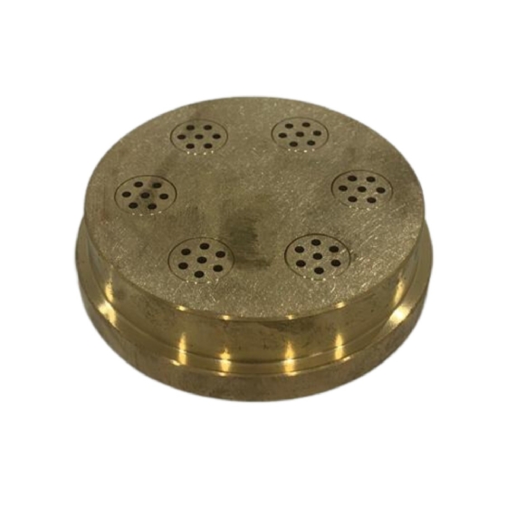 Trefila Molde de Extrusão em Bronze 75mm para Espaguetes 1,9 mm Sirman