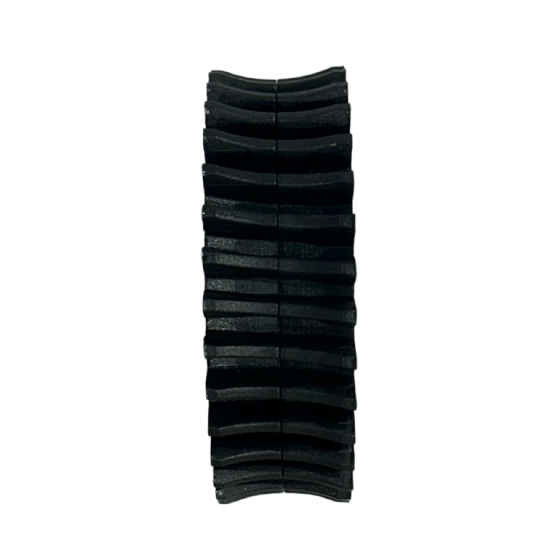 Coroa Engrenagem 34 Dentes Sextavada Nylon Cilindro Hidro