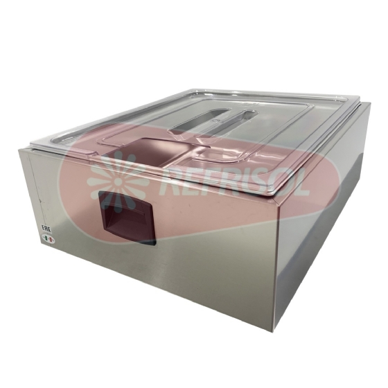 Cuba Premium Inox Sous Vide GN 2/1 com Tampa Sirman