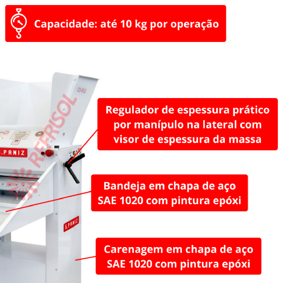 Cilindro Sovador CS 450 Epóxi Trifásico 220v G Paniz