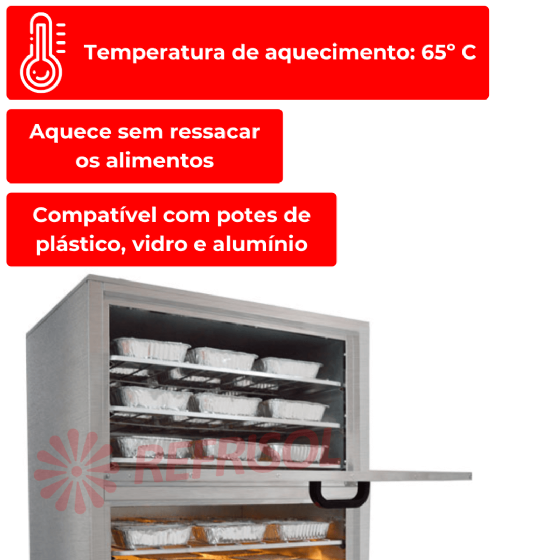Estufa Marmiteira 54 Unidades 220v Metalmaq