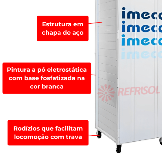 Armário de Crescimento com 20 Esteiras 5 Tiras Tala 7 cm Imeca