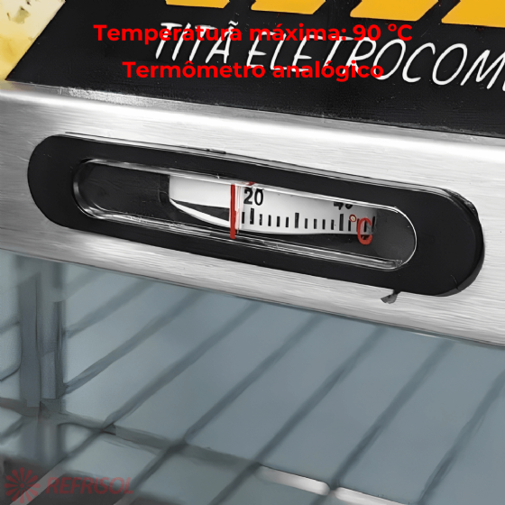 Estufa Vapor Reta Pass Through 486 9 Bandejas 220v Titã