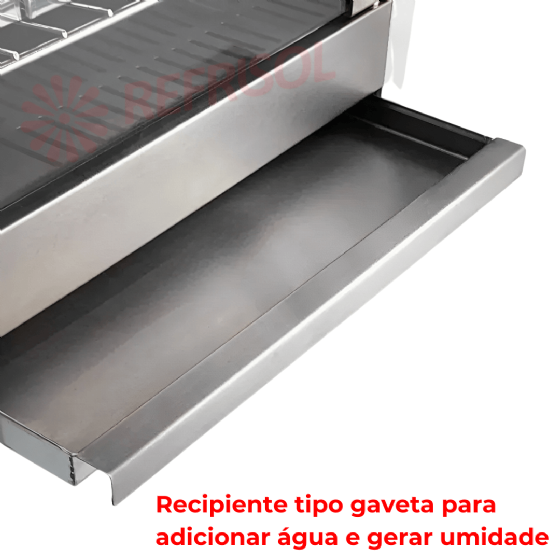 Estufa Vapor Reta Pass Through 486 9 Bandejas 220v Titã
