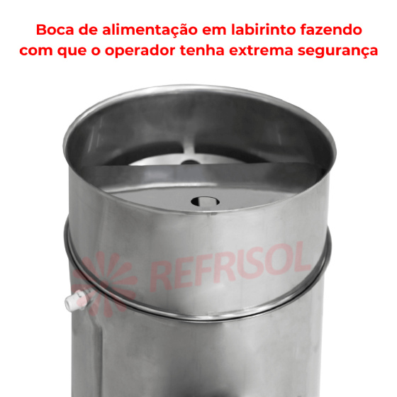 Descascador de Batata 6 kg DB 6 Inox 220v Metvisa