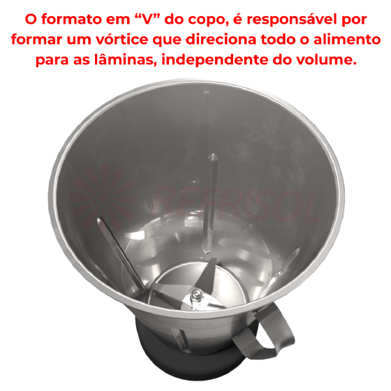 Liquidificador Comercial 04 Litros LC 04 Baixa Rotação 110v Skymsen