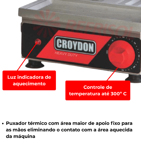 Sanduicheira Misteira SAFF 220v Croydon