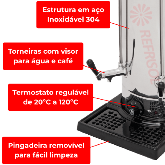 Cafeteira Elétrica Master 8 L 110v Marchesoni