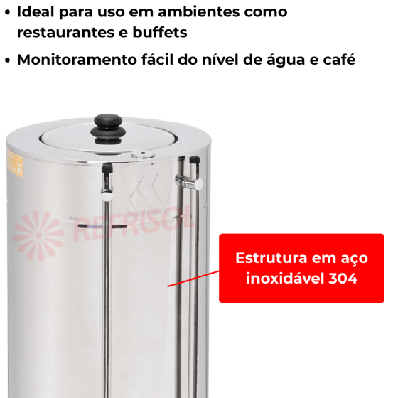 Cafeteira Elétrica Tradicional 8 Litros 110v Marchesoni