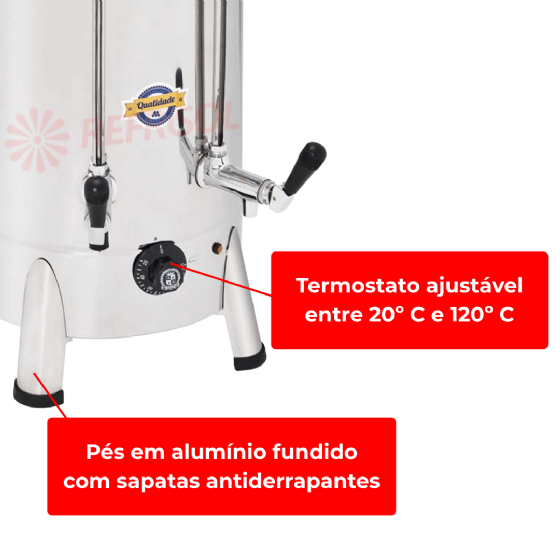 Cafeteira Elétrica Tradicional 8 Litros 110v Marchesoni