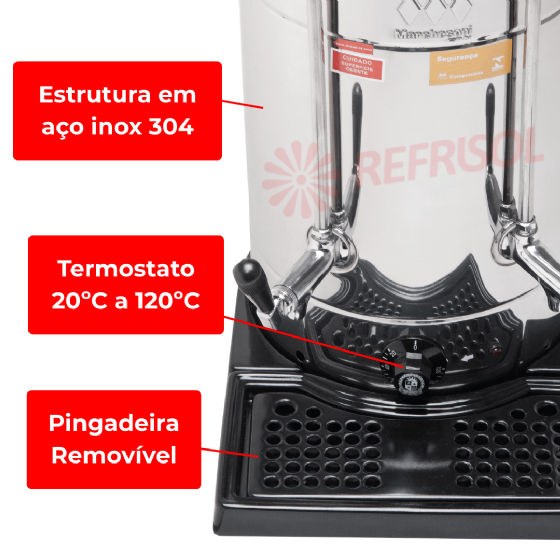 Cafeteira Elétrica Master 6 litros 110v Marchesoni