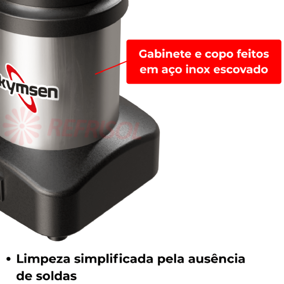 Liquidificador Comercial 03 Litros LC 03 Baixa Rotação 220v Skymsen