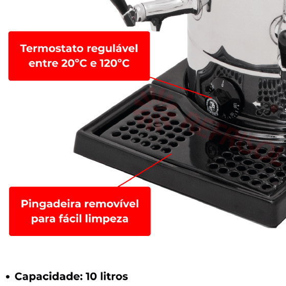 Cafeteira Elétrica Master 10 litros 110v Marchesoni