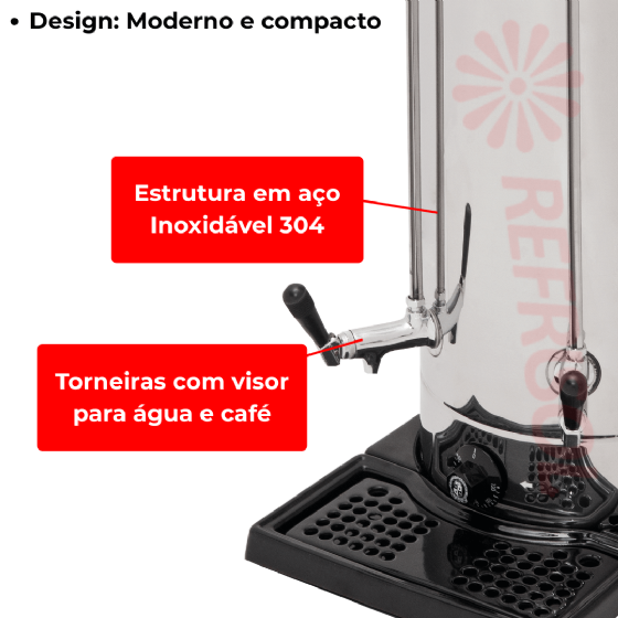 Cafeteira Elétrica Master 10 litros 220v Marchesoni