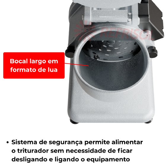 Triturador de Gelo Industrial TG 220v Skymsen