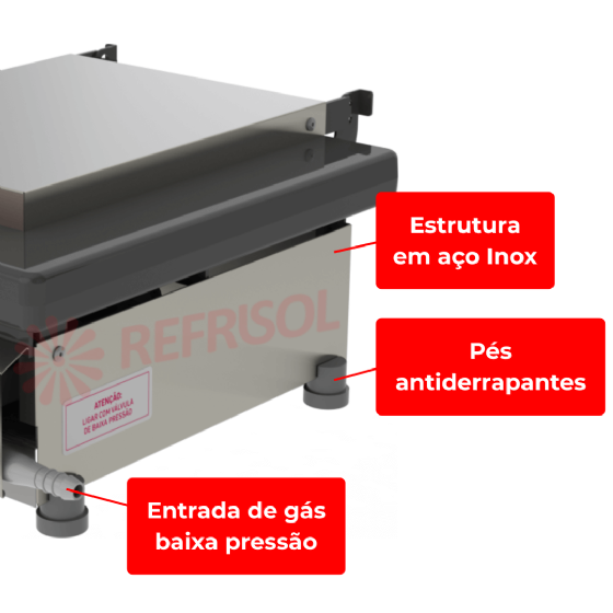 Grill a Gás PR 350 GN Style Progás