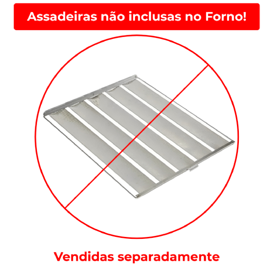 Forno Turbo 5 Esteiras à Gás PRP 5000 Progás