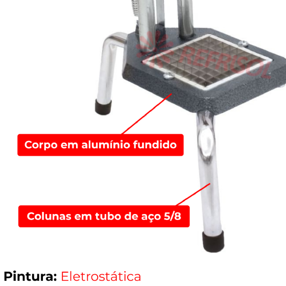 Cortador de Legumes Pequeno Vitalex