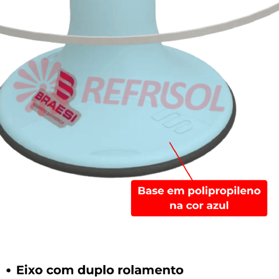 Bailarina Giratória Profissional Para Bolos Confeitaria BLB 300 Azul Braesi