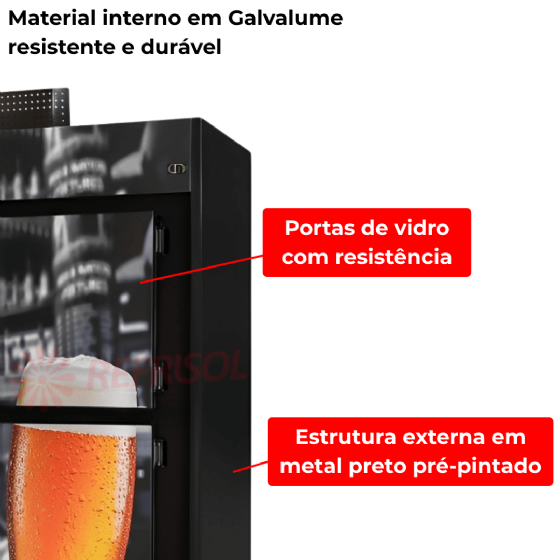 Cervejeira King 4 portas 220v Chimafrio