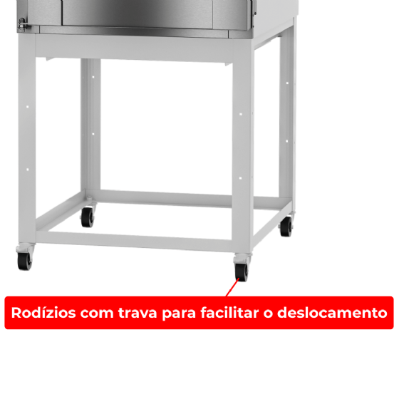 Forno Turbo 10 Esteiras Elétrico FTE 10 Epóxi 380v Trifásico Gastromaq